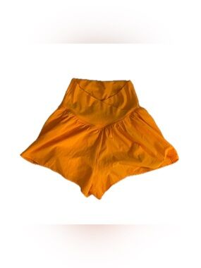 Aerie Offline Size: XS High-Waist Orange Women's Performance Shorts